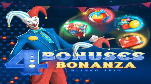 4 Bonuses Bonanza - Plinko Spin coverImage