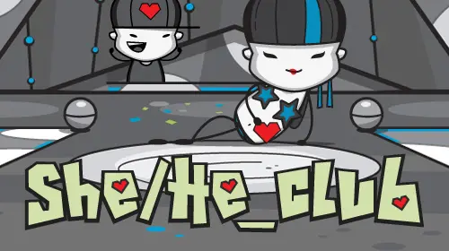 She/He_club coverImage