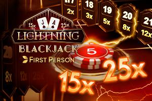 Lightning Blackjack coverImage