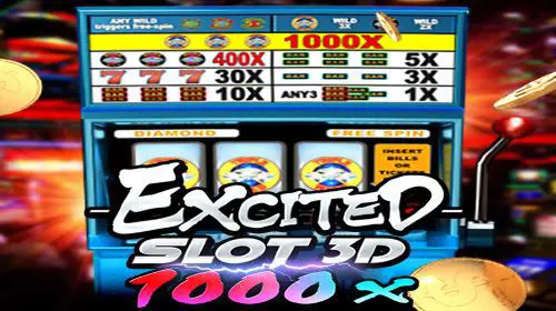 Excited Slot 3D 1000X coverImage