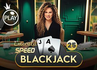 Speed Blackjack 25 - Emerald