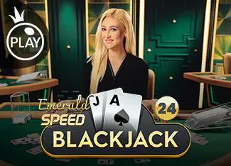 Speed Blackjack 24 - Emerald