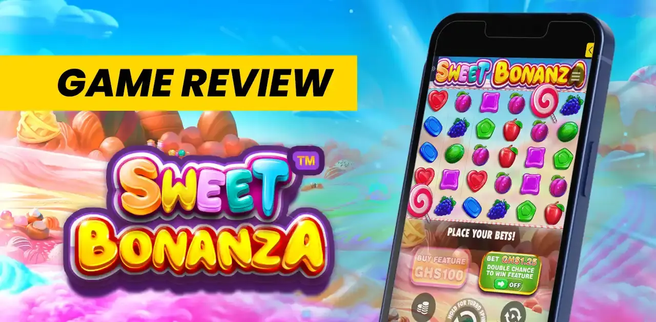 Play Pragmatic Play’s Slot Sweet Bonanza at PrideSpins Ghana.