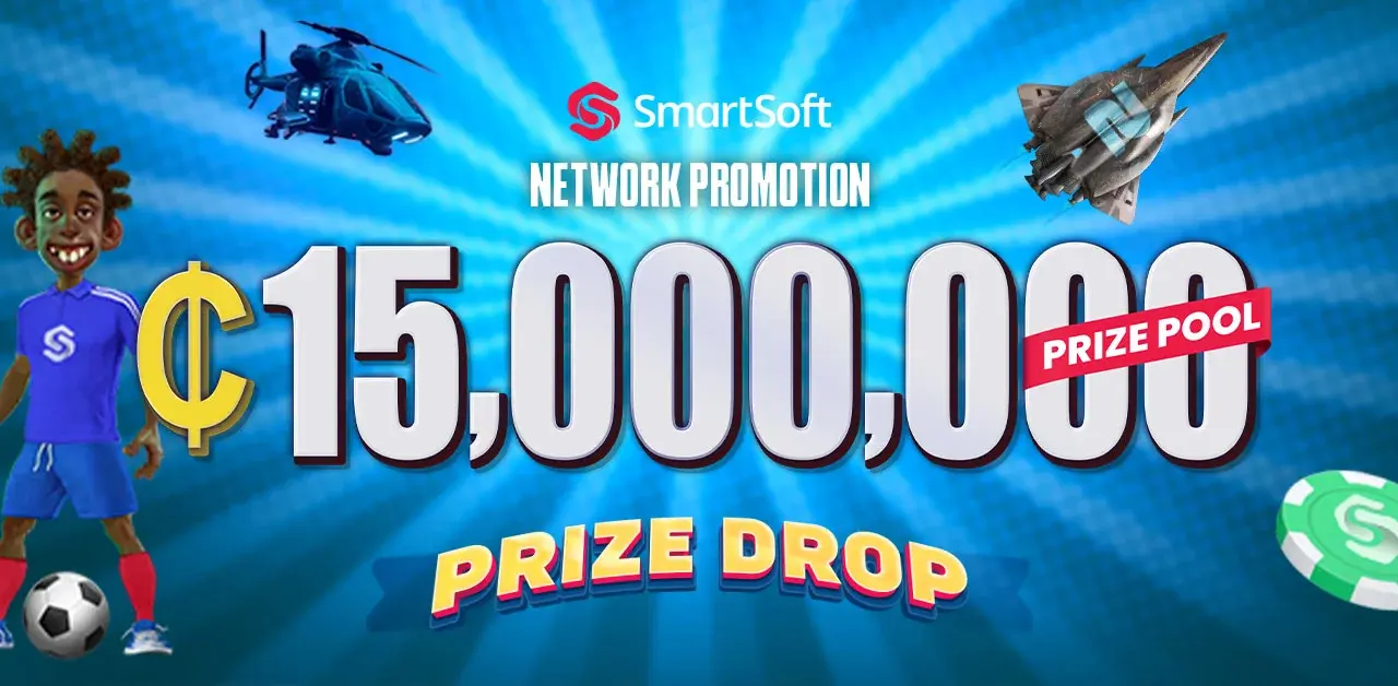 Win your share of GHS 15 million in prize drops by playing Smartsoft Games in November 2023.