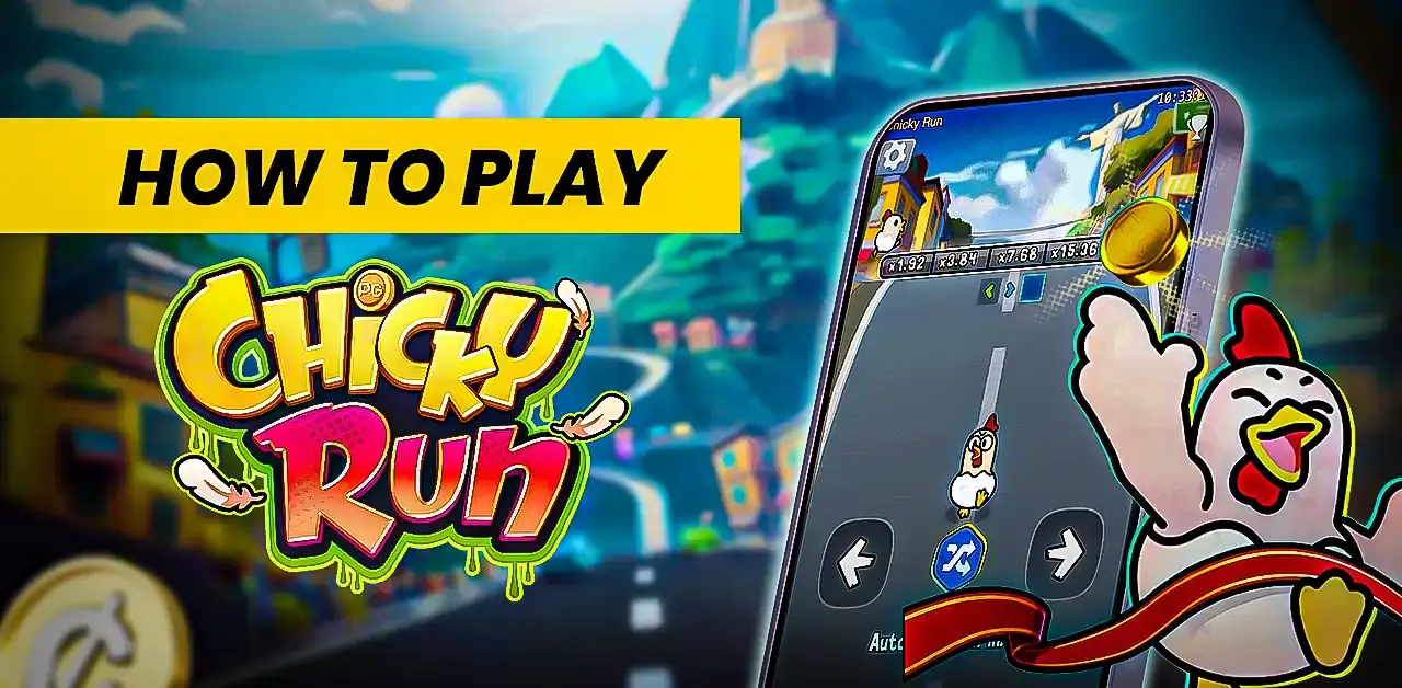 Discover Chicky Run a fast & fun chicken road-crossing crash game!